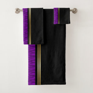 Plum Water Bath Towel Set