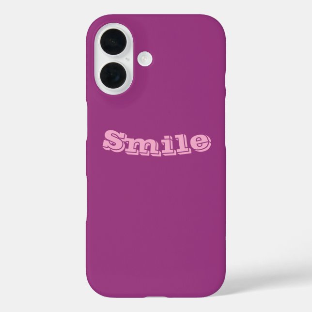 Plum Wine Purple Spring Season Solid Colour Case-Mate iPhone Case (Back)