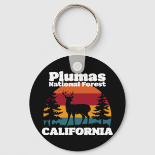 Plumas National Forest California Key Ring