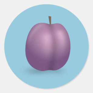 Plumb Classic Round Sticker