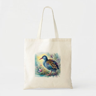 Plumbeous Rail 010924AREF101 - Watercolor Tote Bag