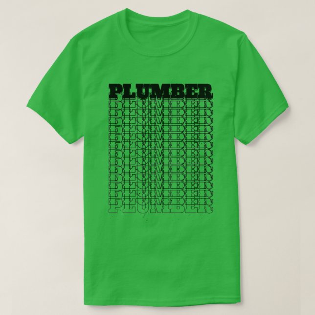 Plumber41 T-Shirt (Design Front)