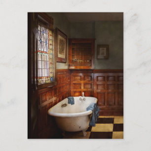 Plumber - Bath Time Postcard