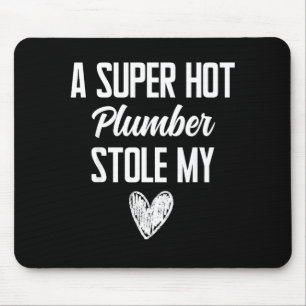 Plumber Boyfriend Girlfriend Stole My Heart Funny  Mouse Mat