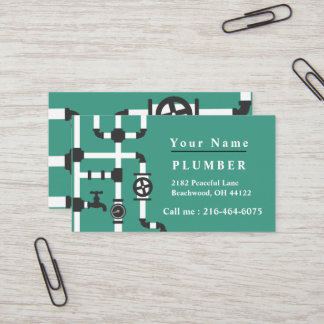 Plumber Business Card