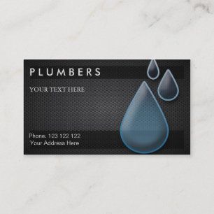 Plumber Business Card