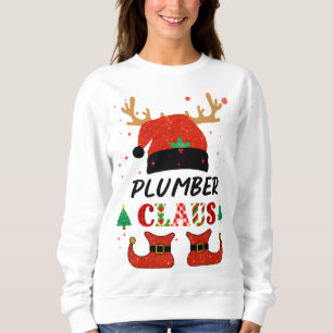 Plumber Claus Family Matching Christmas Sweatshirt