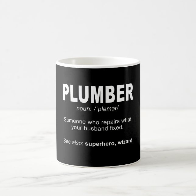 Plumber Coffee Mug (Center)