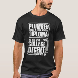 Plumber For Men Women Steamfitter Tools Plumbing 1 T-Shirt