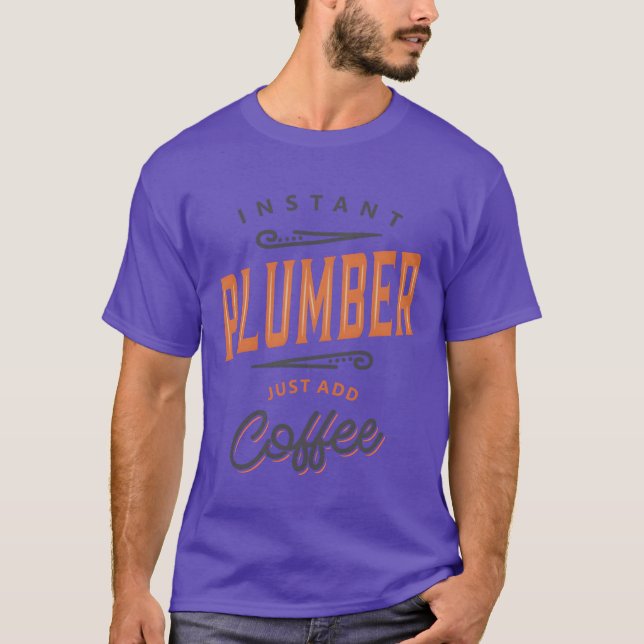 Plumber Funny Jobitle Profession funny T-Shirt (Front)