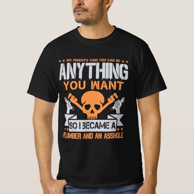 Plumber Gift Idea Plumber T-Shirt (Front)