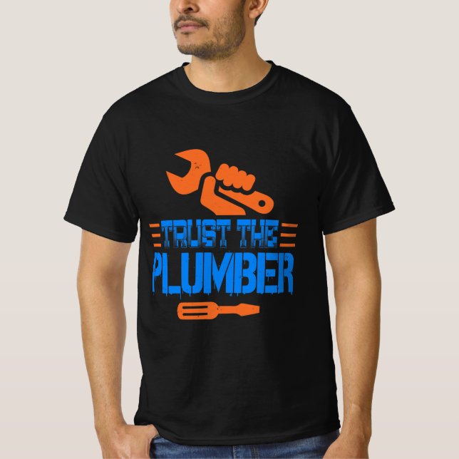 Plumber Gift Idea Plumber T-Shirt (Front)