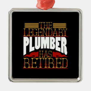 Plumber Gifts Metal Tree Decoration
