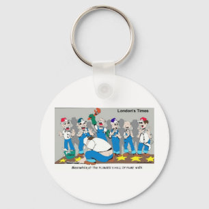 Plumber Hall Of Fame Funny Gifts Tees Collectibles Key Ring