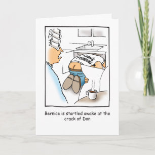 Plumber Humourous Birthday Card