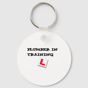 plumber in training key ring