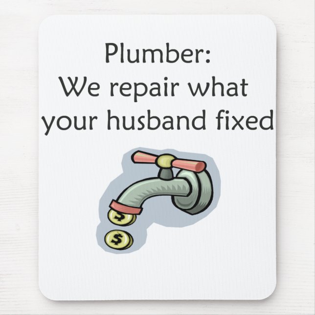 Plumber Mouse Pad (Front)