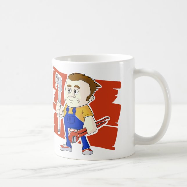 Plumber or Handyman Mug (Right)