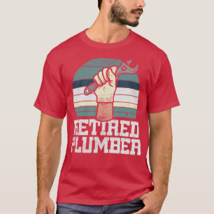 Plumber Pension Retirement T-Shirt