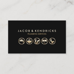 Plumber Plumbing Home Repair Business Card