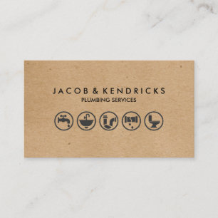 Plumber Plumbing Home Repair Business Card