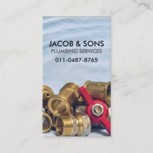 Plumber Plumbing Home Repair Business Card