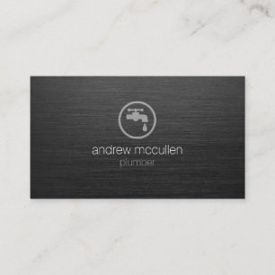 Plumber Plumbing Leaking Faucet Home Repair Business Card