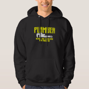 Plumber Plumbing Vintage Hoodie
