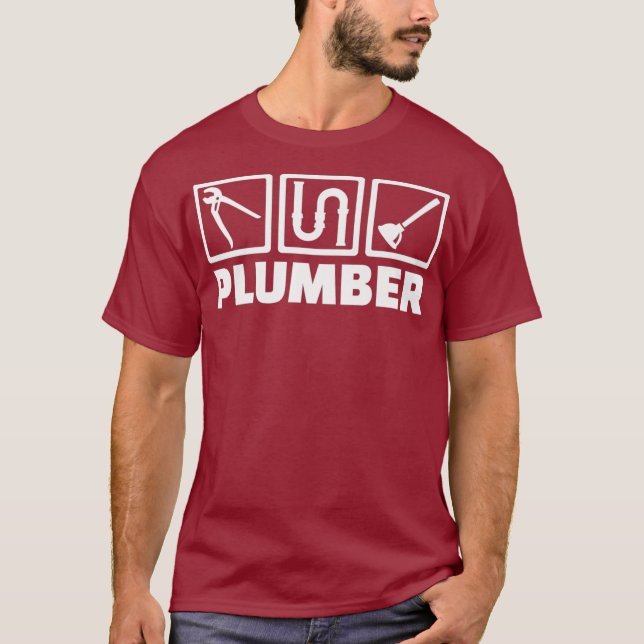 Plumber Premium T-Shirt (Front)