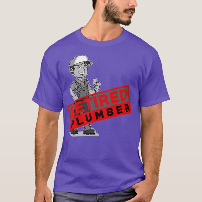 Plumber  Retired D0010208A Premium T-Shirt (Front)