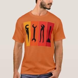 Plumber Retro Vintage Plumbing T-Shirt