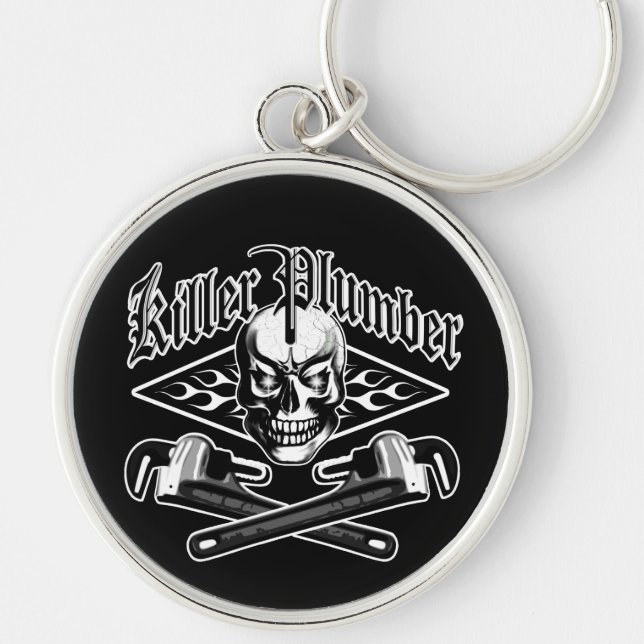 Plumber Skull: Killer Plumber 3.1 Key Ring (Front)