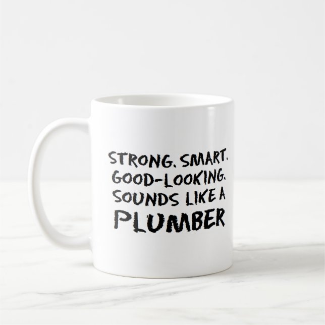 Plumber sound coffee mug (Left)