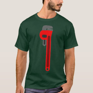 Plumber tool gift Pipefitter Pipe Wrench Premium T-Shirt