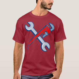Plumber tools gift Pipefitter steamfitters T-Shirt