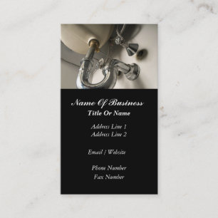 Plumbers Business Card