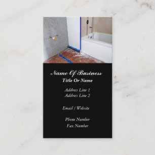 Plumbers Business Card