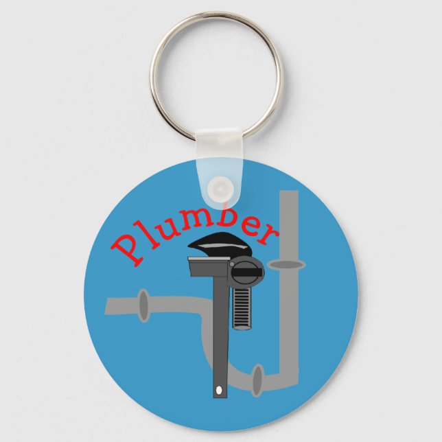 Plumbers gifts key ring (Front)