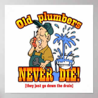 Funny Plumber Posters, Funny Plumber Prints - Zazzle UK