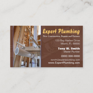 Plumbing Business Card