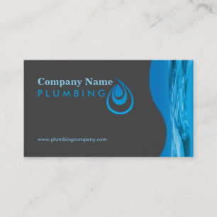 plumbing business cards