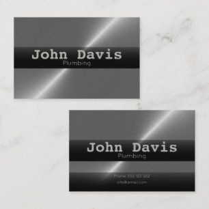 Plumbing business cards