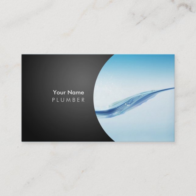 Plumbing Business Cards (Front)