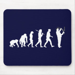 Plumbing Evolution Plumber Pipefitter Pipe Sewer Mouse Mat
