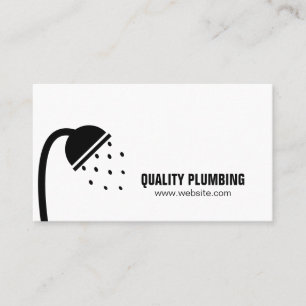 Plumbing Plumber Faucet Water Handyman Maintenance Business Card