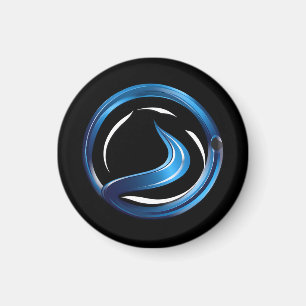 plumbing services logo magnet