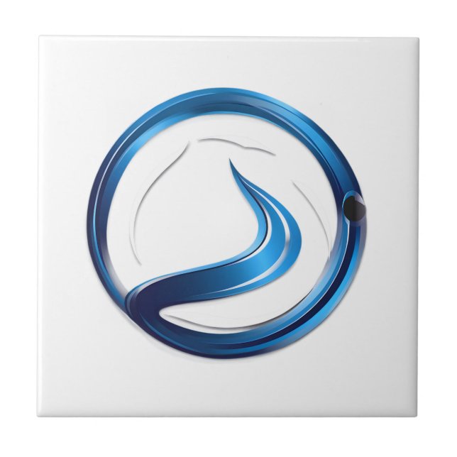 plumbing services logo tile (Front)