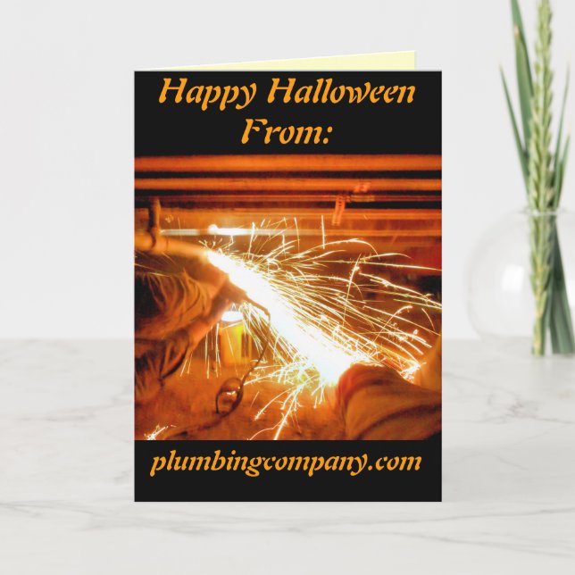 Plumbing Sparks Original Card (Front)