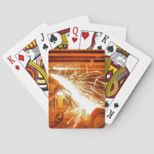 Plumbing Sparks Playing Cards