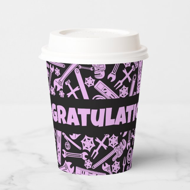  Plumbing Tools, Construction Paper Cups (Left)